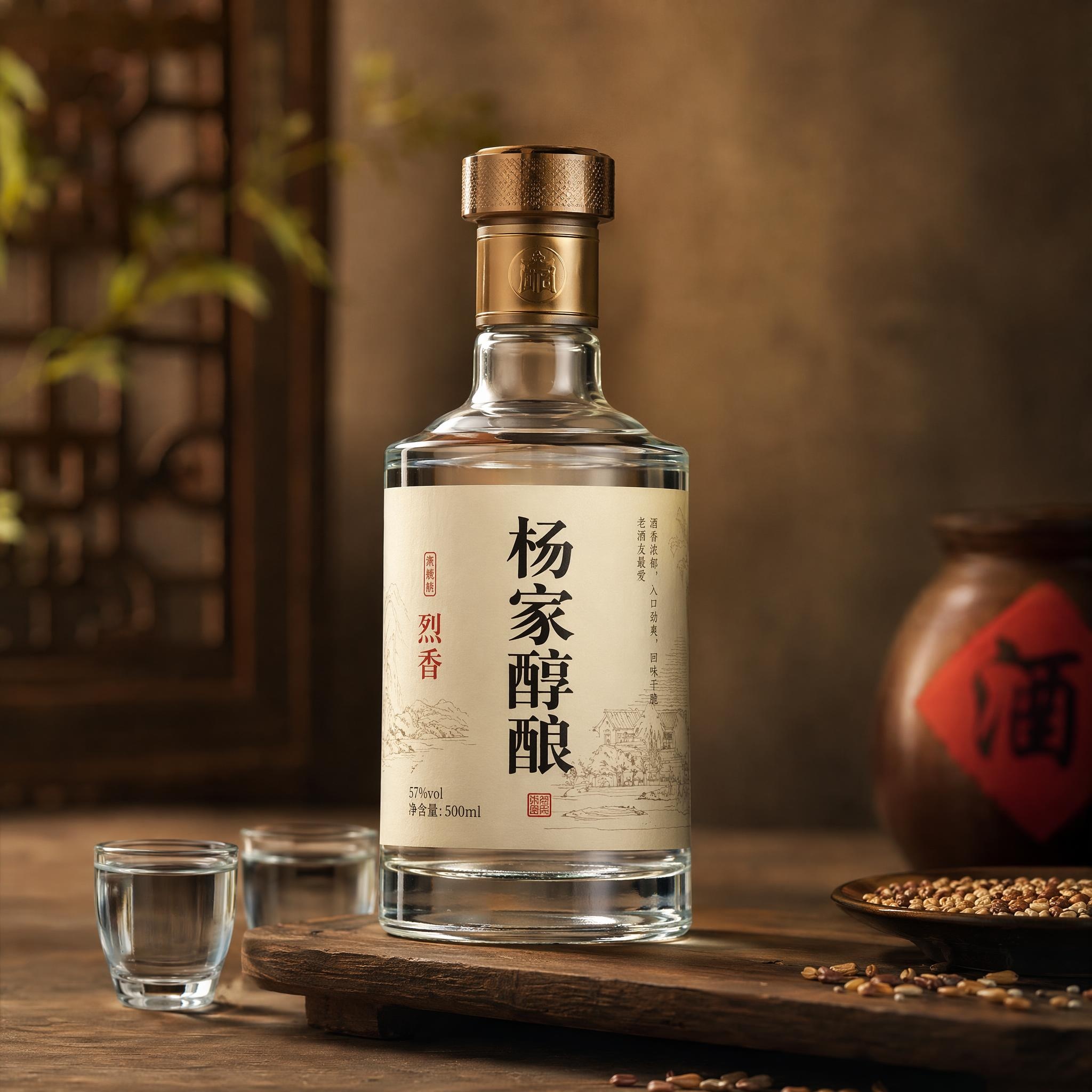 57°·烈香 纯粮白酒